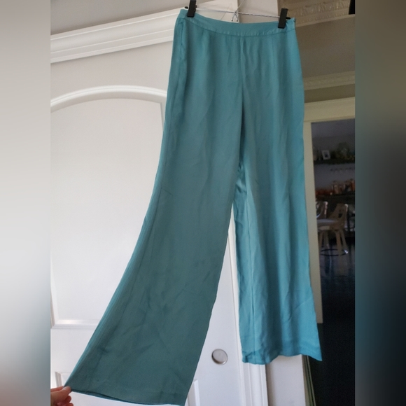 Forever 21 | Womens satin wide leg pant | size medium - Picture 2 of 9